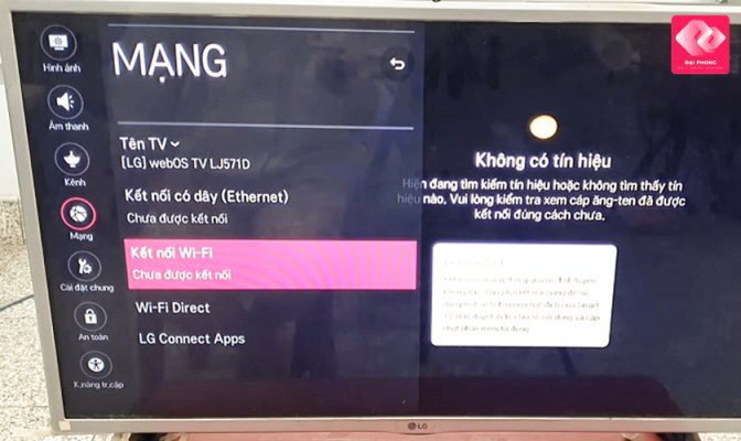 2. Nguyên nhân và cách khắc phục từng lỗi khi truy cập internet trên tivi Sony