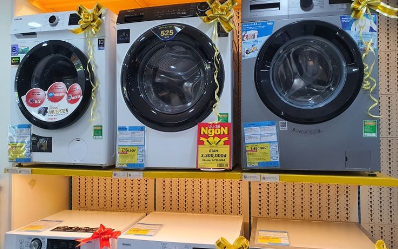 Máy giặt hàng trưng bày có tốt không? có nên mua không? 1 Máy giặt hàng trưng bày là gì?