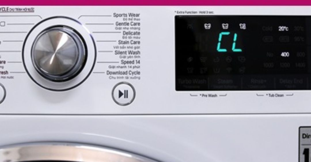 máy giặt panasonic báo lỗi cl