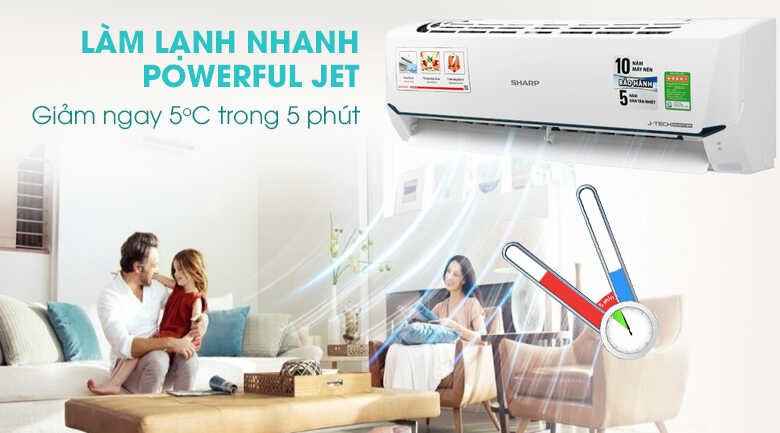 Ưu điểm của điều hòa không khí Sharp