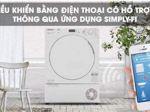 Điều khiển máy sấy qua Smartphone có hỗ trợ NFC