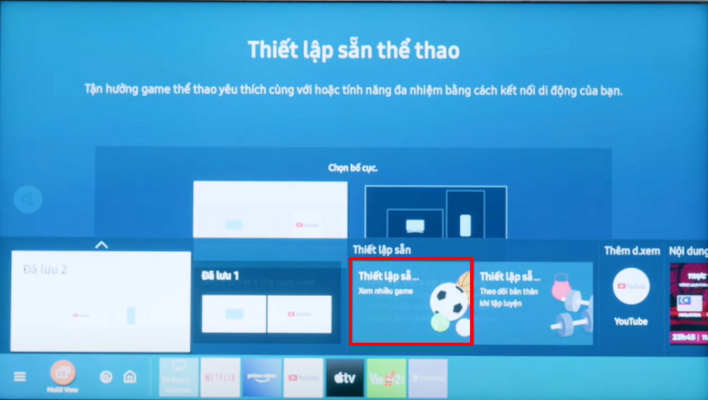 4. Cách sử dụng tính năng Multi View trên tivi Samsung