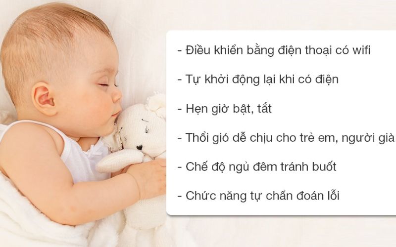 Chọn điều hòa có nhiều tiện ích