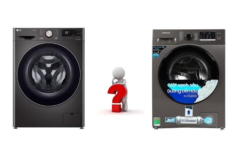 Nên mua máy giặt LG hay Samsung?Nên mua máy giặt LG hay Samsung?