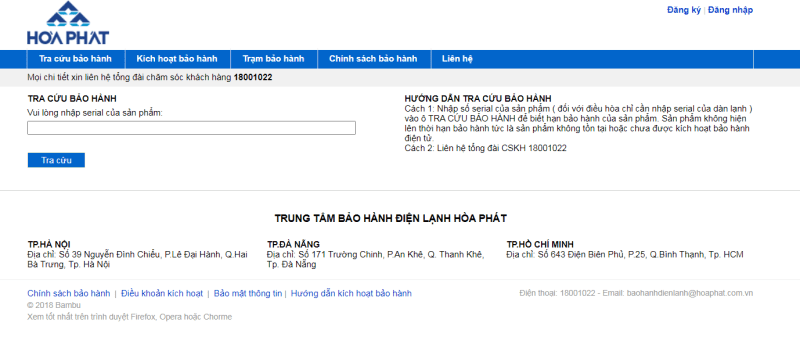 5. Cách kiểm tra bảo hành tủ mát Funiki