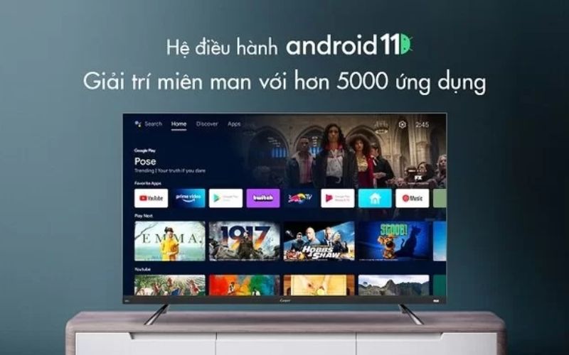 Hệ điều hành Android thân thiện, dễ sử dụng