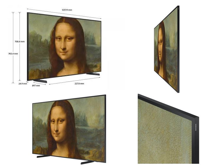 Smart Tivi Khung Tranh The Frame QLED Samsung 4K 55 inch QA55LS03B