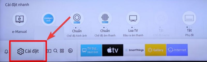 2. Hướng dẫn các bước kiểm tra xem ti vi Samsung 55 inch có bluetooth không?