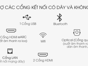 Top 5 Tivi Samsung giá dưới 10 triệu đáng mua nhất hiện nay 12 10. Tivi Samsung A43AU7700 đa dạng kết nối có dây và không dây