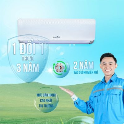 2. Chính sách bảo hành Điều hoà Karofi
