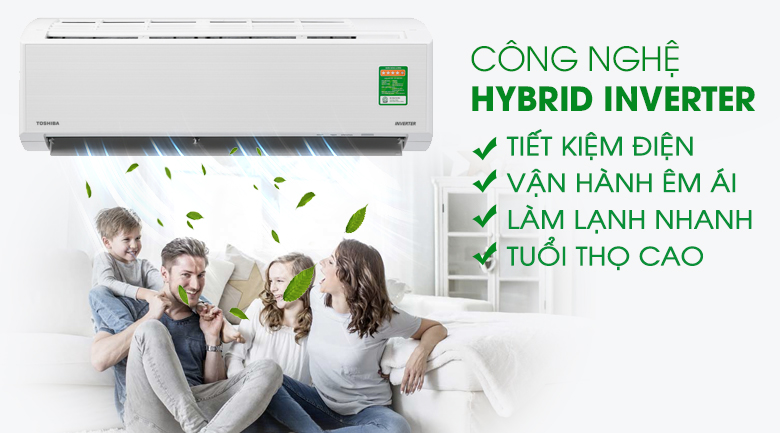 Tiết kiệm điện năng điều hòa Toshiba