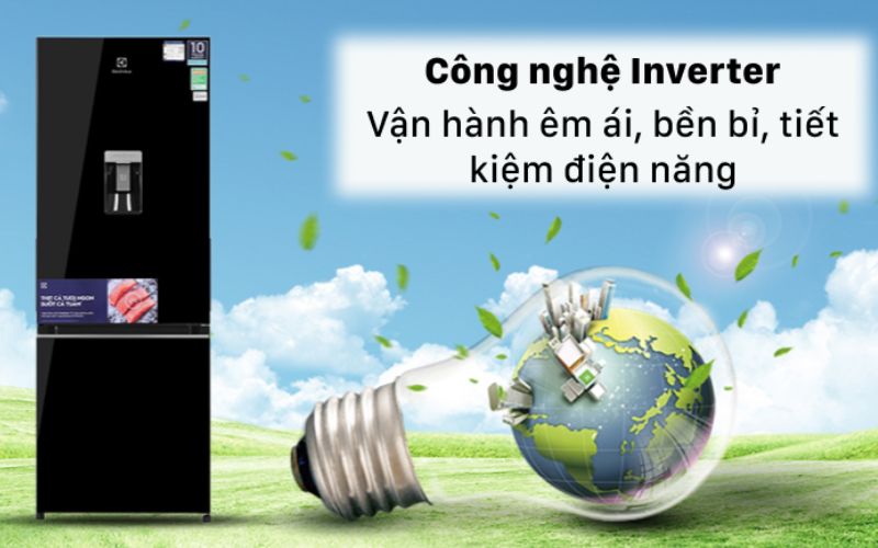 Tủ lạnh Electrolux tiết kiệm điện tối đa