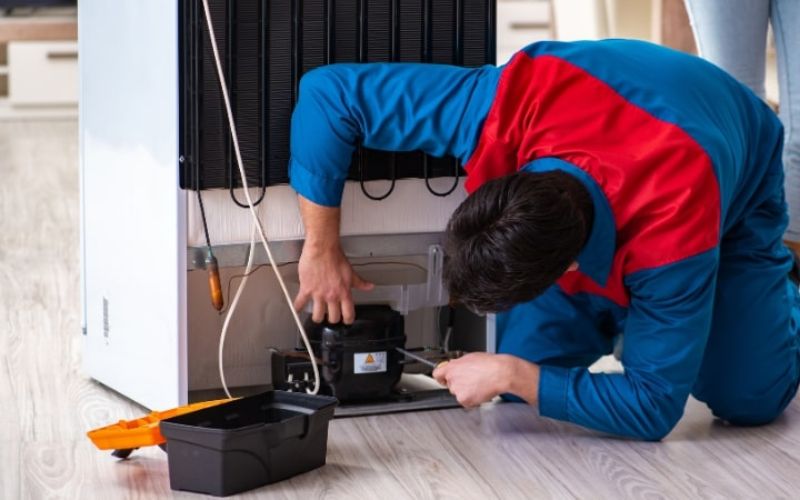 Cách khắc phục tủ lạnh Hitachi không lạnh ngăn mát 3 Block máy, bo mạch bị hỏng