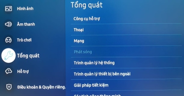 2. Hướng dẫn cách tắt màn hình tivi Samsung nhưng vẫn phát âm thanh