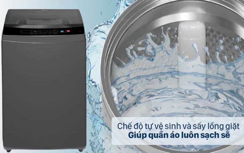 Cách vệ sinh máy giặt Casper cửa trên