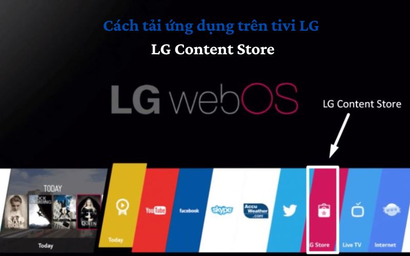 cach cai dat tai ung dung ch play tren tivi lg webos