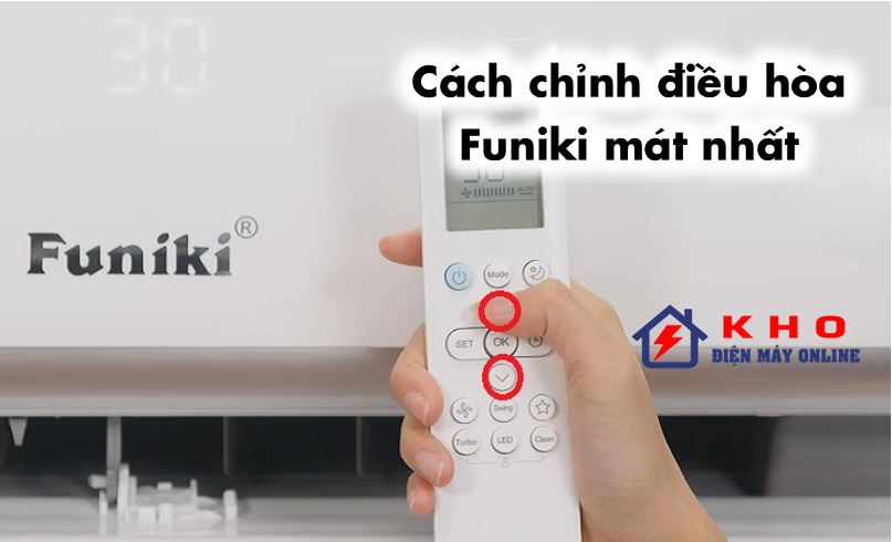 cach chinh dieu hoa funiki mat nhat 1