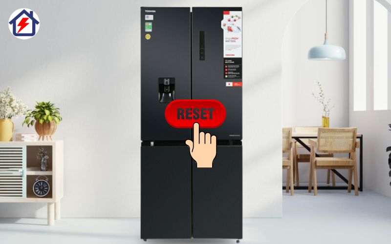 cach reset tu lanh toshiba