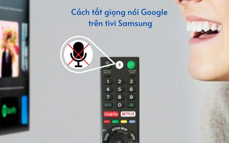 Cách tắt giọng nói Google tivi Samsung | Talk Back 5 cach tat giong noi google tren tivi samsung 1