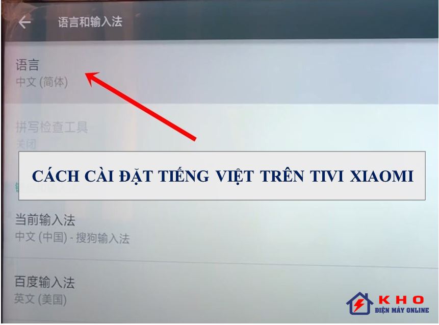 cai dat tieng viet tren tivi
