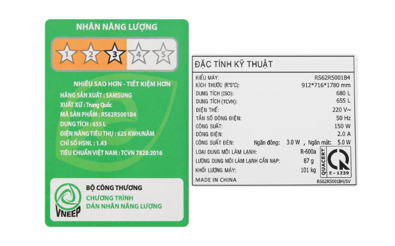 cong suat tu lanh side by side
