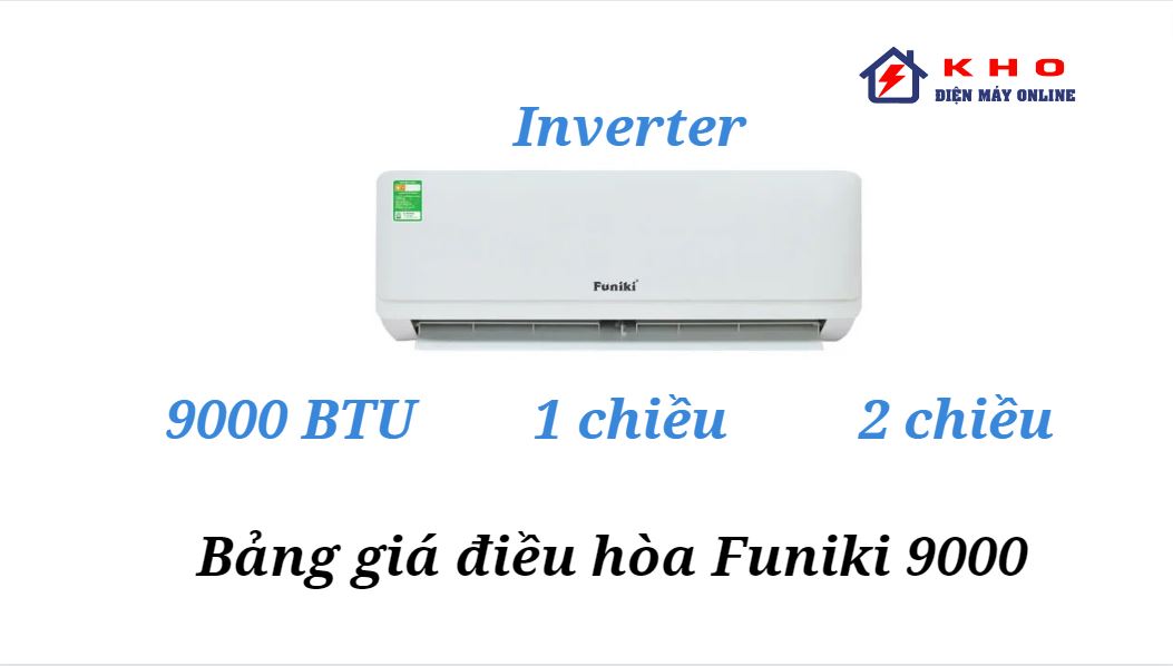 dieu hoa funiki 9000 gia bao nhieu
