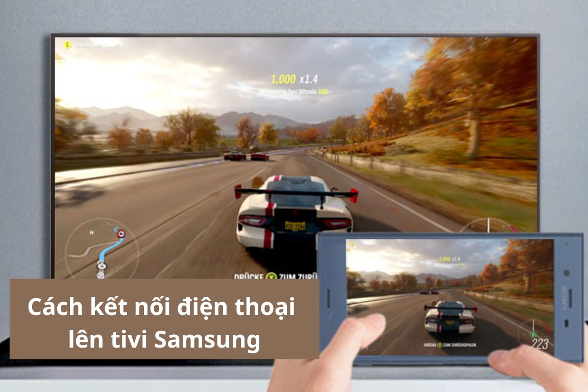 ket noi dien thoai voi tivi samsung