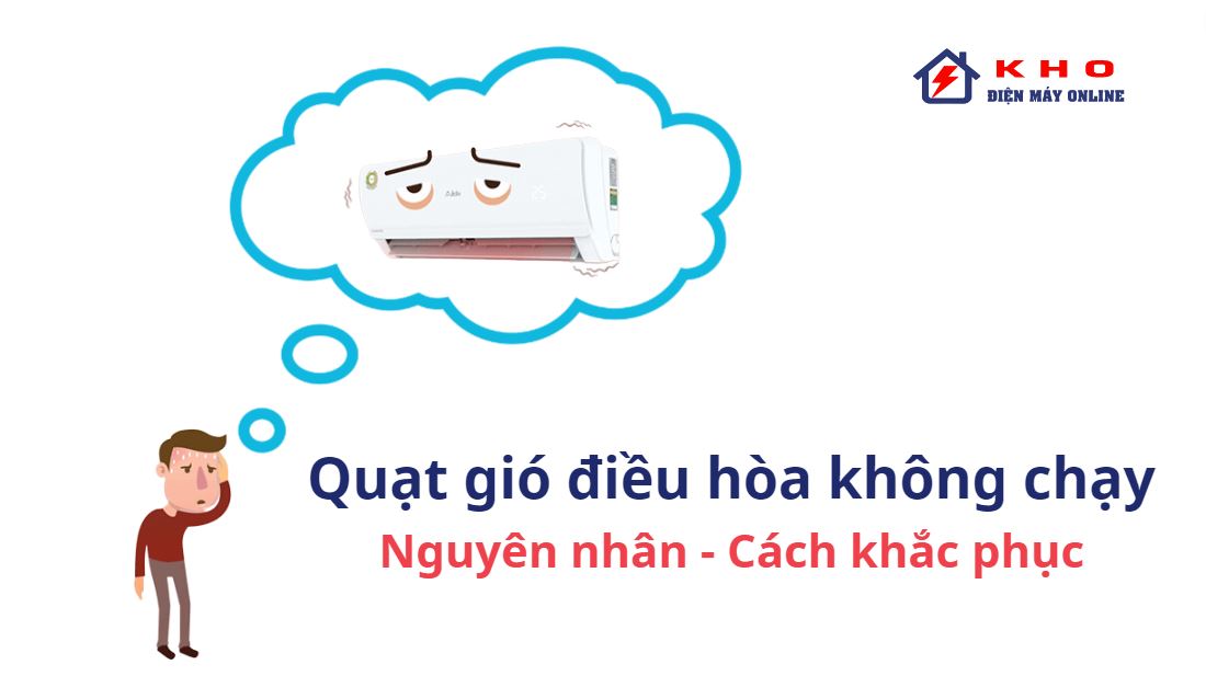 quat gio dieu hoa khong chay