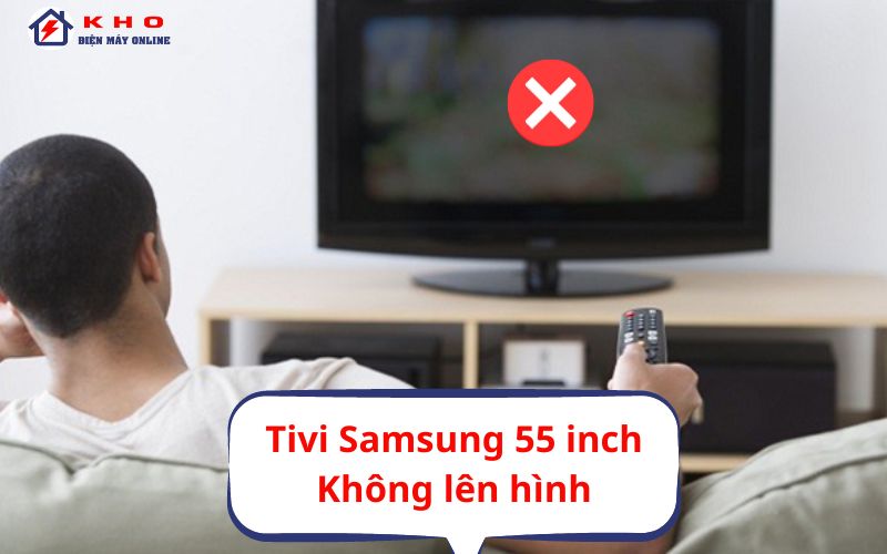 Tivi samsung không lên hình | Nguyên nhân & Cách khắc phục 18 tivi samsung 55 inch khong len hinh