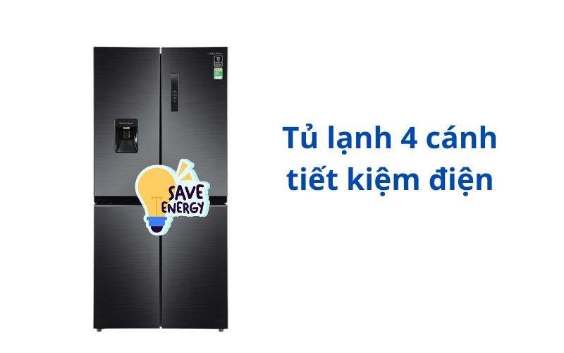 tu lanh 4 canh tiet kiem dien