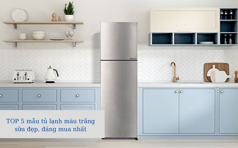 tu lanh mau trang